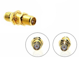 Car aerial adapter SMA Female - male to SMA male connector CT27AA120