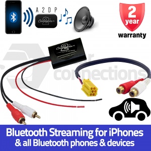 Fiat Bluetooth A2DP Music Streaming Interface Adapter for Fiat 500 and Grande Punto