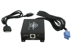 Fiat iPod adapter and AUX input interface CTAFAIPOD001.3 for Fiat Doblo Multipla Punto Sedici etc with mini-ISO connector
