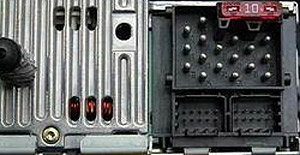 BMW 17 pin CD changer connection CTVBMX002