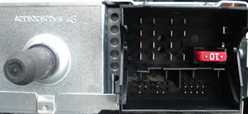Connexion du changeur de CD BMW Quadlock
