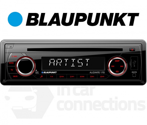 Blaupunkt Alicante 170 in car radio with CD player USB MP3 AUX input for iPhone