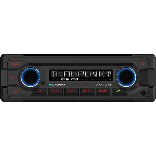 Blaupunkt Dakar 224 BT 24v radio with Bluetooth CD player USB MP3 AUX input for bus, lorry
