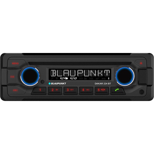 Blaupunkt Dakar 224 BT 24v radio with Bluetooth CD player USB MP3 AUX input for bus, lorry