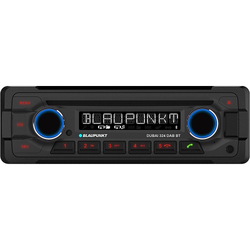 Blaupunkt Dubai 324 DAB BT 24v radio with DAB+ Bluetooth CD player USB MP3 AUX input for bus, lorry