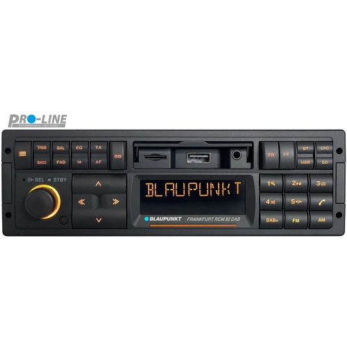 Blaupunkt Frankfurt RCM 82 DAB retro car radio with Bluetooth DAB USB MP3 AUX inputs