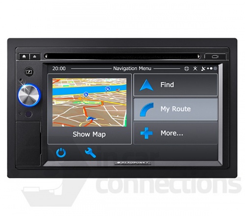 Blaupunkt New York 845 double DIN in car navigation and multimedia system