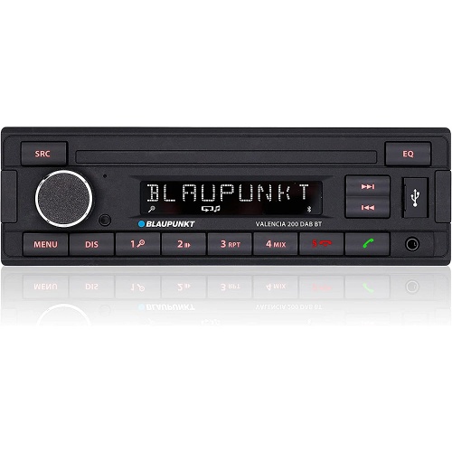 Blaupunkt Valencia 200 DAB BT in car radio with DAB radio Bluetooth USB MP3 AUX inputs