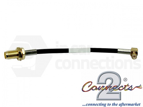 SMA Female to MCX Male aerial adapter for DAB modules etc CT27AA167