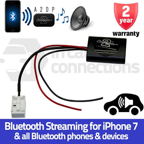 Peugeot Bluetooth streaming adapter for 207 307 308 407 607 807 Expert CTAPE1A2DP