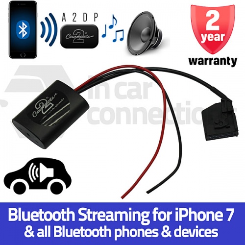 VW Bluetooth streaming adapter for Golf Passat Sharan Touareg Transporter Caddy MFD2 RNS2 CTAVW2A2DP