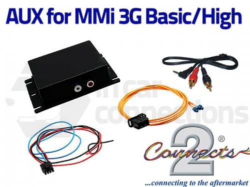 CTVADX005 Audi AUX input adapter for MMi 3G Basic/High in A5 A6 A7 A8 Q5 Q7