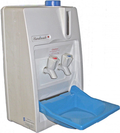 Eberspacher HandiWash Mobile hand wash unit for vans - hot and cold tap