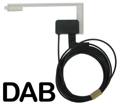Universal Glass Mount in car DAB aerial antenna CT27UV52 AutoDAB AD-2