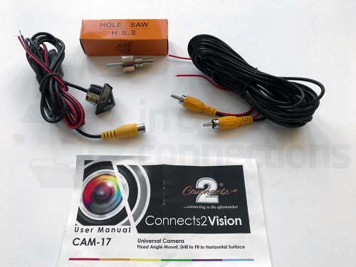 Universal reverse camera for car van truck Connects2 Vision CAM-17