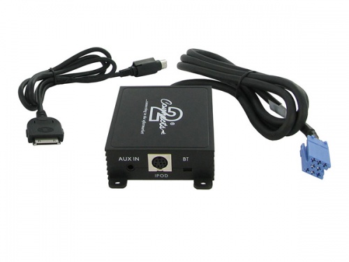 Skoda iPod adapter and AUX input interface CTASKIPOD001.3 for Skoda Fabia Octavia pre-2005 with mini-ISO