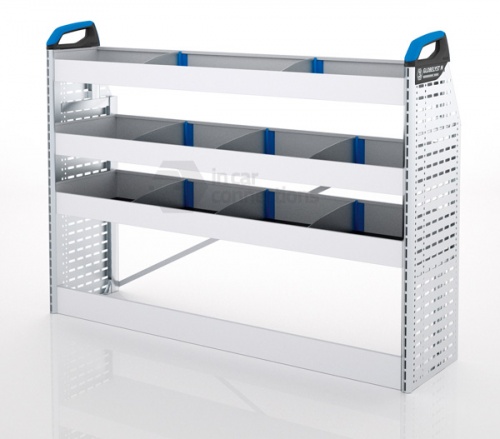 Sortimo Xpress FCLOS1 Van Racking for Ford Transit Connect, Long Wheel Base - Driver Side Option 1