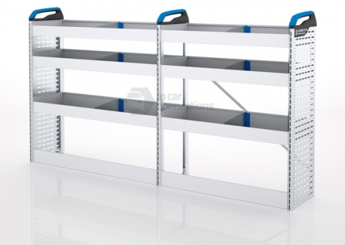 Sortimo Xpress TCLOS1 Racking for Ford Transit Custom, Long Wheel Base - Driver Side Option 1