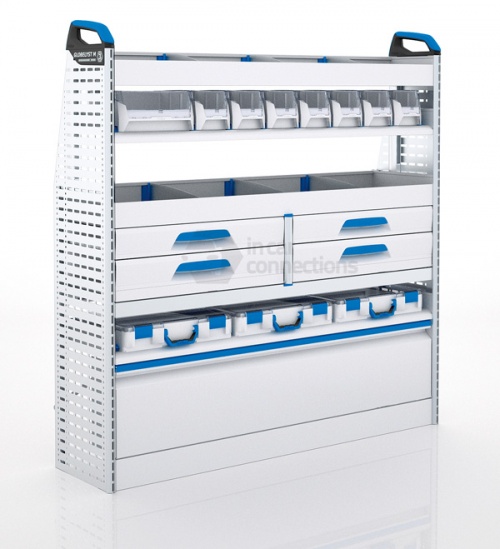 Sortimo Xpress VCMNS3 Van Racking for VW Volkswagen Crafter, Medium Wheel Base - Passenger Side Option 3