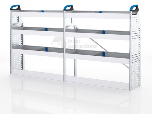 Sortimo Xpress TPLOS1 Van Racking for VW Volkswagen Transporter T5, Long Wheel Base - Driver Side Option 1