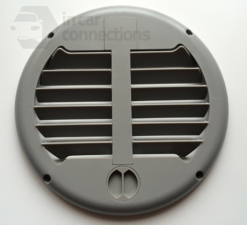 Grey inner valve for motorised van ventilator for vans