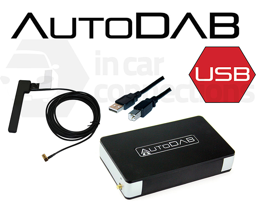 en kreditor Stædig lommelygter AutoDAB USB Universal DAB adapter for any car radio with USB port - DAB  Digital Stereo add-on interface