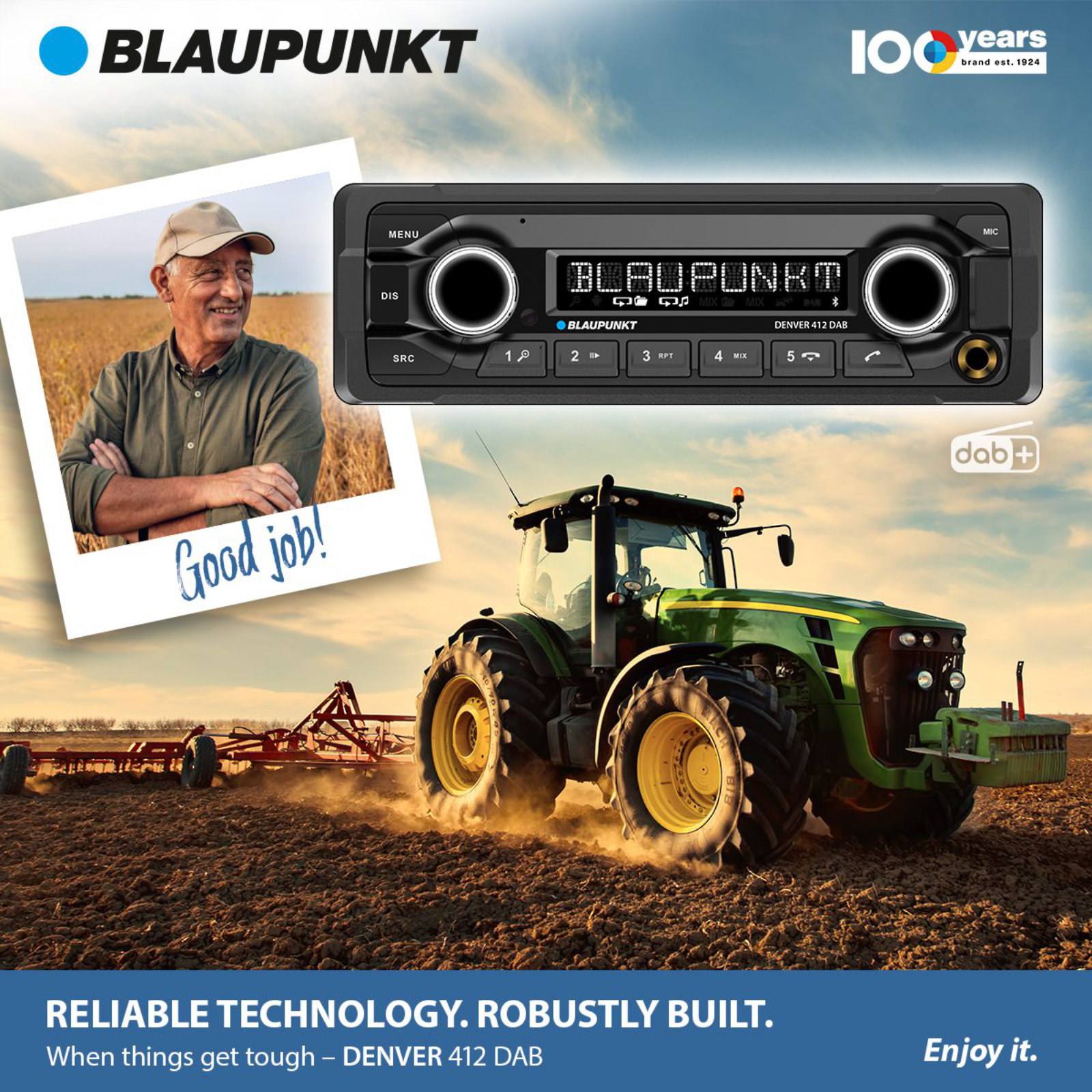 Blaupunkt DENVER 412 DAB car stereo