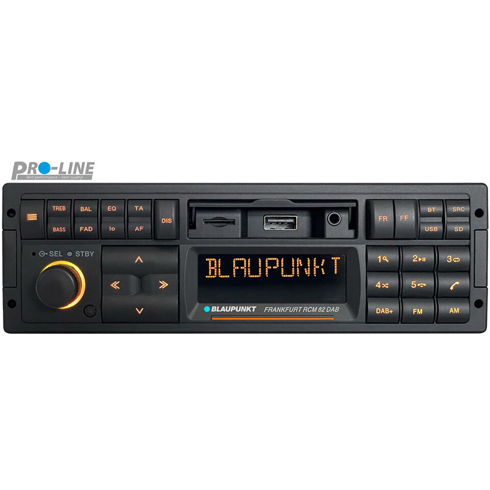 Blaupunkt Frankfurt RCM 82 DAB retro 90s car radio with Bluetooth DAB