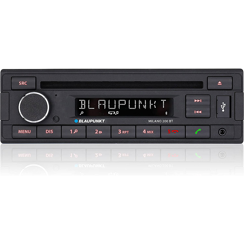 Blaupunkt Milano 200 BT in car radio CD player with bluetooth USB MP3