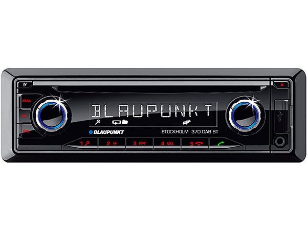 Blaupunkt Stockholm 370 Dab Bt In Car Radio Bluetooth Ready With Cd Aux Usb Input And Ipod Iphone Music Control
