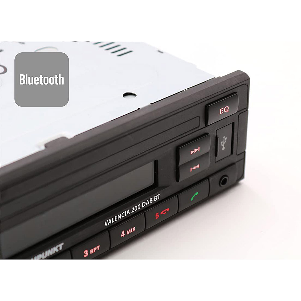 Blaupunkt Valencia 200 DAB BT in car radio with DAB radio bluetooth USB ...