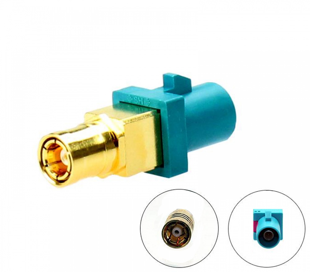 CT27AA180 Car aerial adapter Fakra Male to SMB Female connector