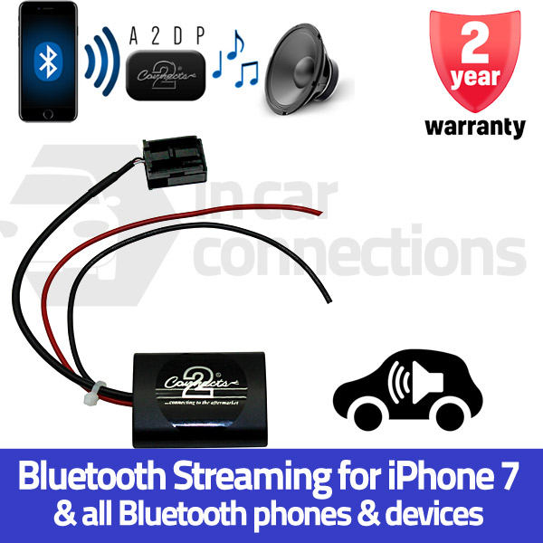 Universe Bluetooth Adapter Aux Cable – For Opel Astra Corsa Tigra – Radio CD30 CDC40 CD70 NAVI