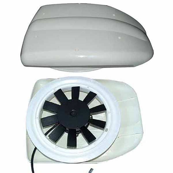 Low Profile Motorised Van Roof Fan Ventilator For Commercial Vehicles Dog Vans And Horse Boxes