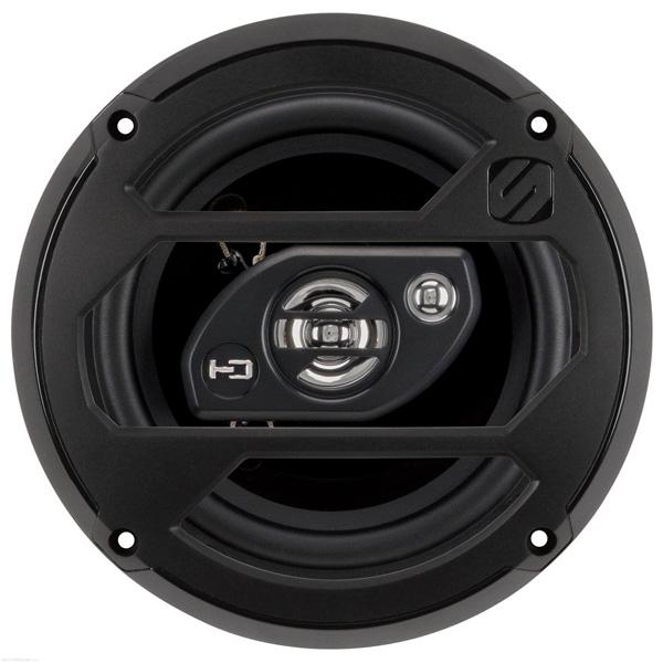 Scosche HD6503A 6.5" inch 16.5cm 165mm in car speakers 3 way triaxial 200W In Car Connections