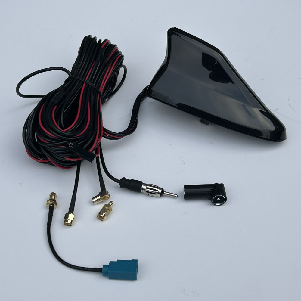 Shark fin aerial KIT - In car roof mount DAB AM FM and GPS