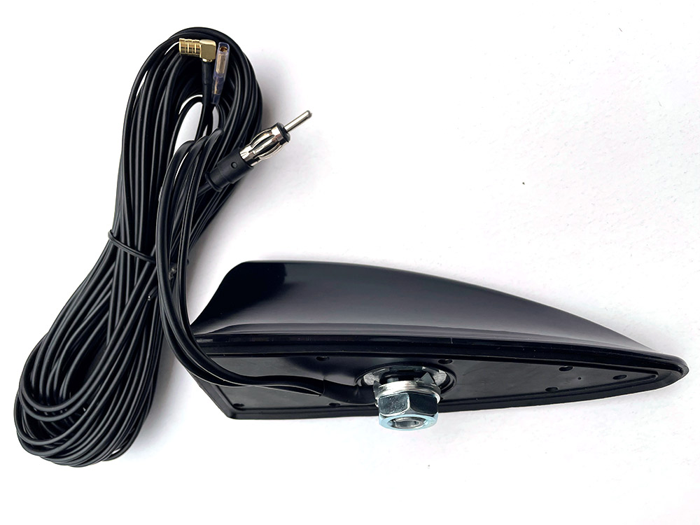 Shark fin in car roof mount DAB AM FM aerial antenna universal DAB radio