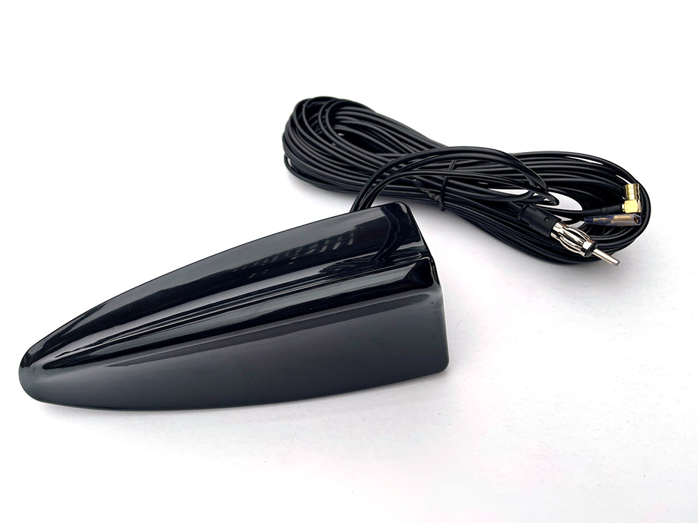 Shark fin in car roof mount DAB AM FM aerial antenna universal DAB