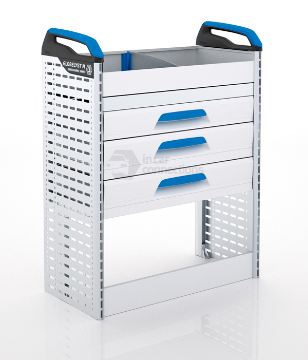 Sortimo Xpress CYNS3 Van Racking for Volkswagen Caddy Van Passenger Side Option 3