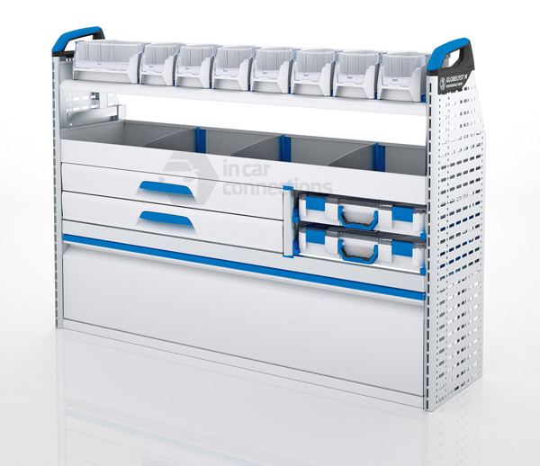 Sortimo Xpress FCLOS3 Van Racking for Ford Transit Connect, Long Wheel