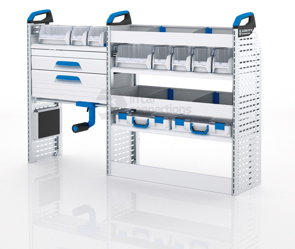 Sortimo Xpress CYMOS3 Van Racking for Volkswagen Caddy Maxi Van