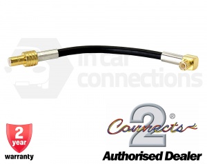 SMB Female to MCX Male aerial adapter for DAB modules etc CT27AA168