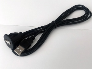 In car dashboard flush mount USB to USB extension lead cable CT29AX13