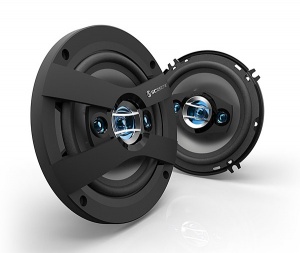 Scosche HD6504 6.5'' inch 16.5cm 165mm in car speakers 4 way triaxial 200W