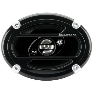Scosche HD6903A 6 x 9 inch in car speakers 3 way triaxial 300W