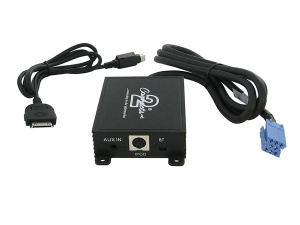 Smart iPod adapter and AUX input interface CTAMSIPOD001.3 for Smart ForTwo and ForFour with mini-ISO connector
