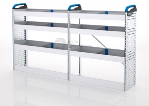 Sortimo Xpress TCLOS1 Racking for Ford Transit Custom, Long Wheel Base - Driver Side Option 1