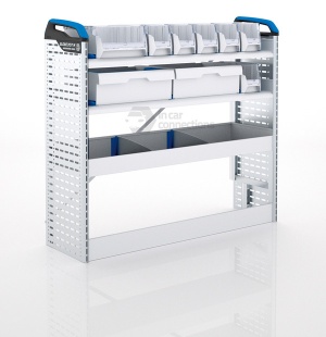 Sortimo Xpress TPLNS2 Van Racking for VW Volkswagen Transporter T5, Long Wheel Base - Passenger Side Option 2