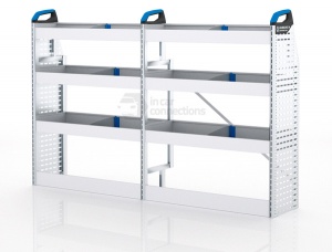 Sortimo Xpress TPSOS1 Van Racking for VW Volkswagen Transporter T5, Short Wheel Base - Driver Side Option 1