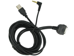 USB and 3.5mm jack to iPod adapter lead CT29IP05